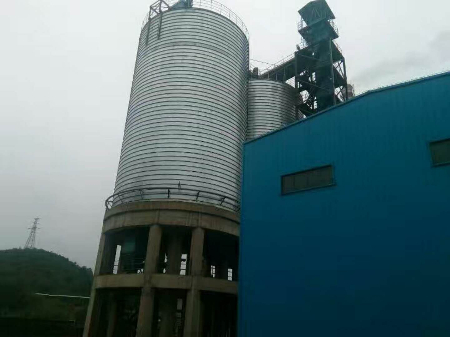 青島魯碧水泥鋼板倉建設